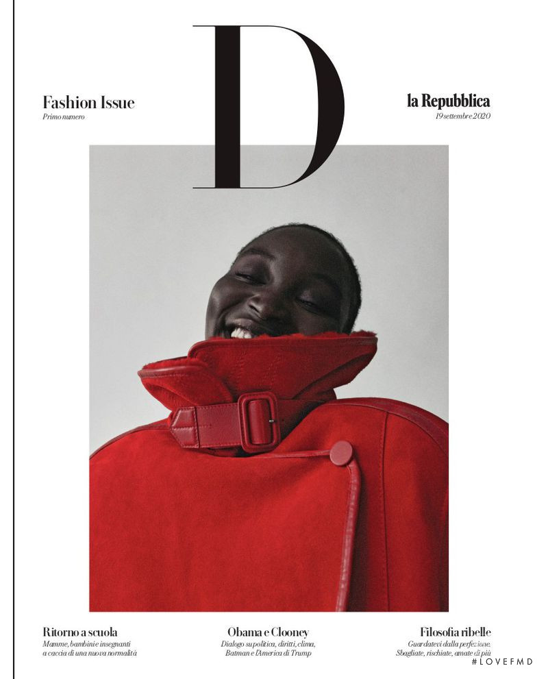  featured on the La Repubblica delle Donne cover from September 2020