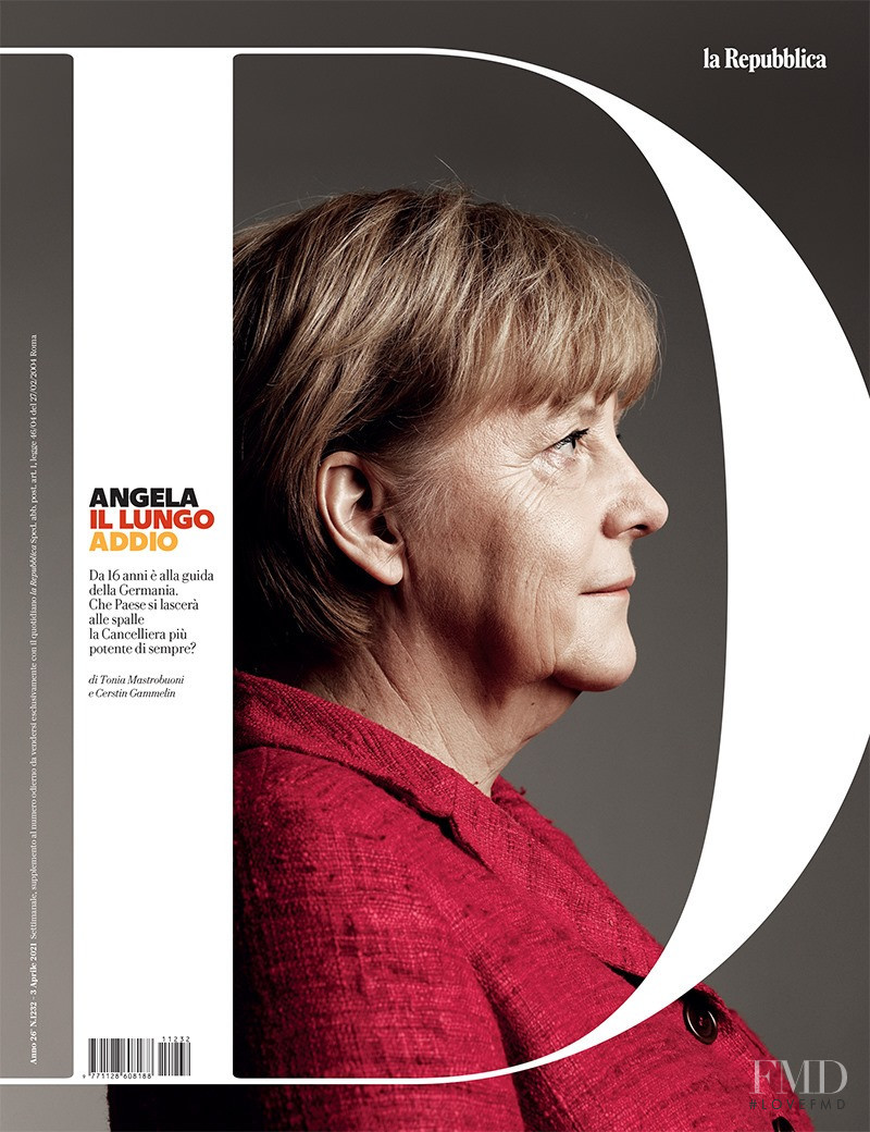  featured on the La Repubblica delle Donne cover from April 2021