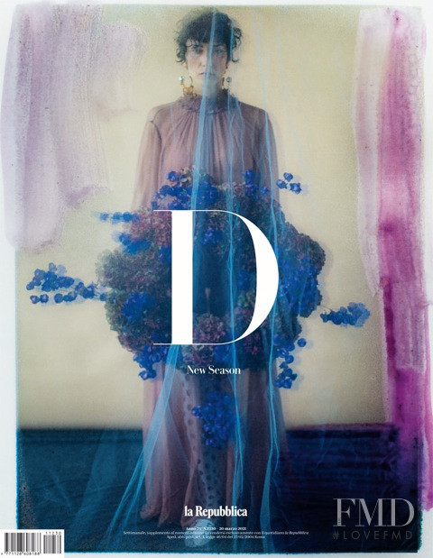  featured on the La Repubblica delle Donne cover from March 2021