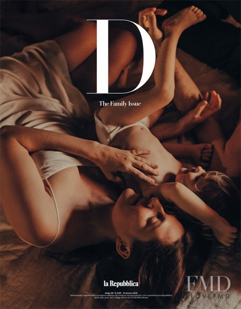  featured on the La Repubblica delle Donne cover from March 2021