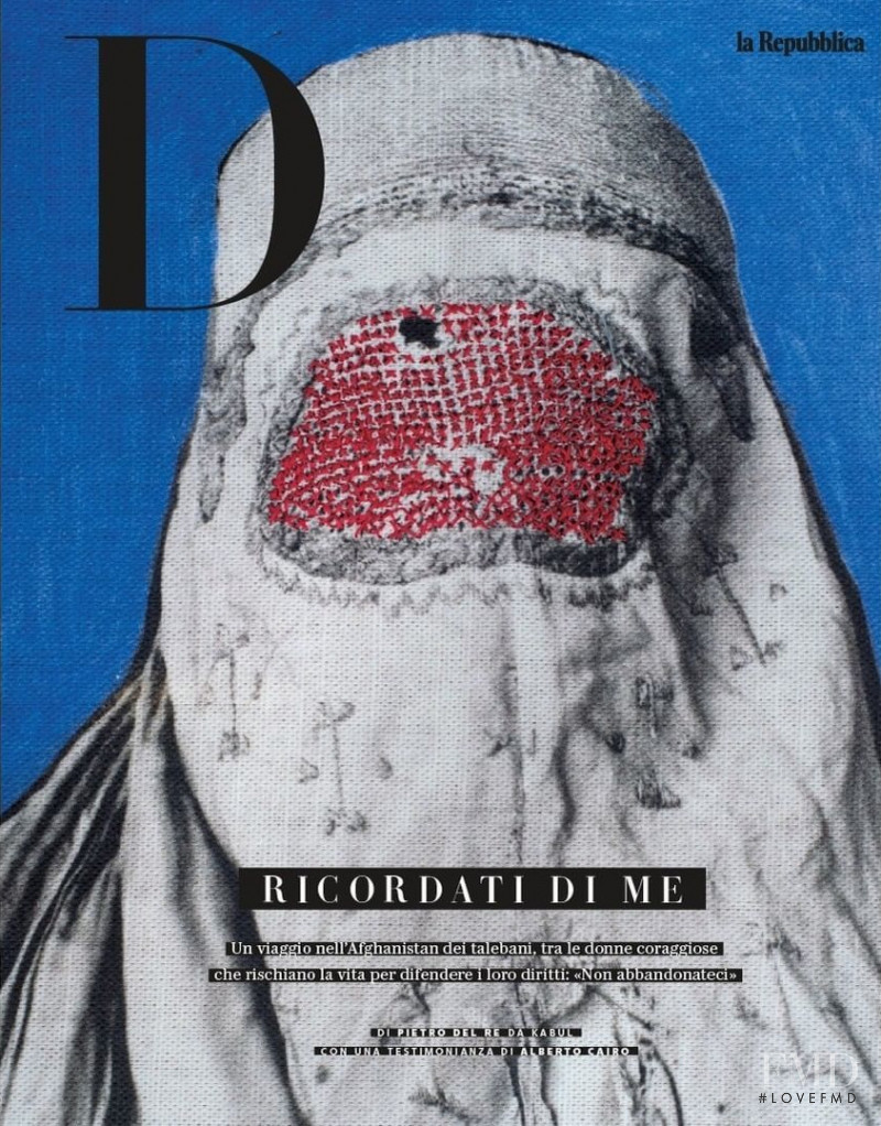  featured on the La Repubblica delle Donne cover from February 2022