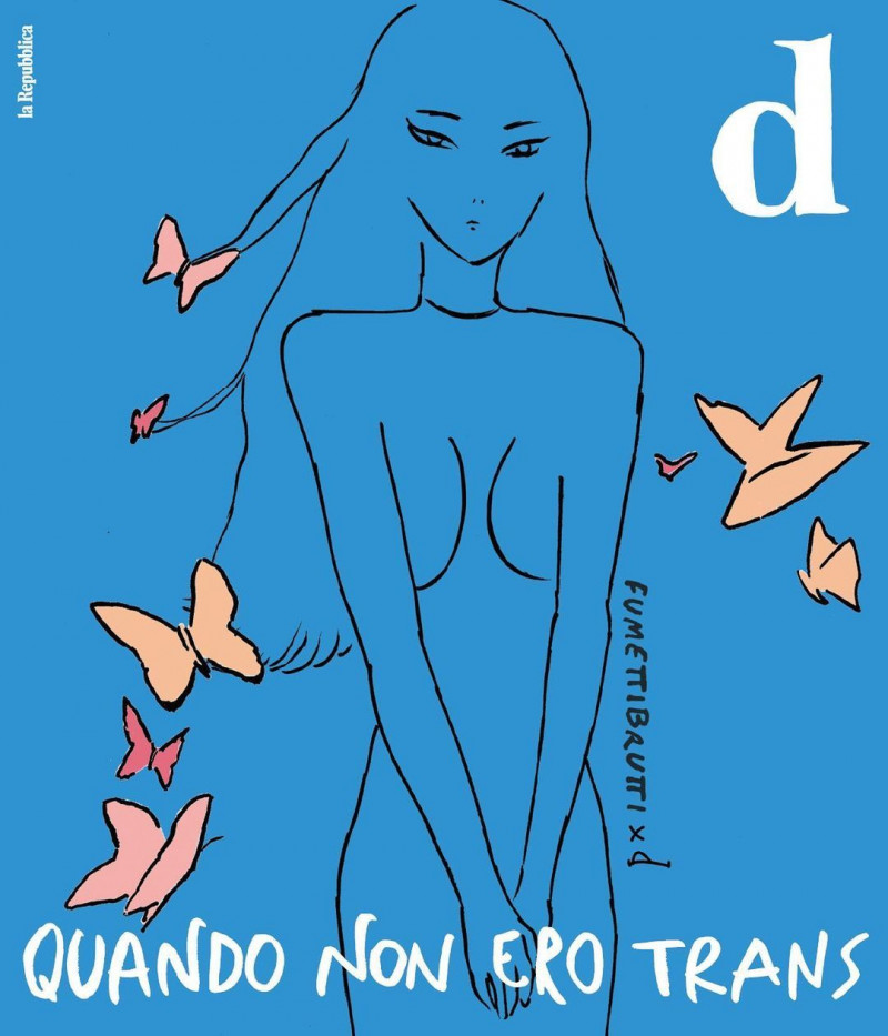  featured on the La Repubblica delle Donne cover from November 2022