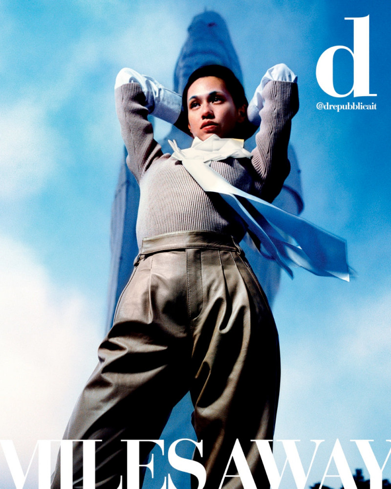 Kiko Mizuhara featured on the La Repubblica delle Donne cover from April 2023