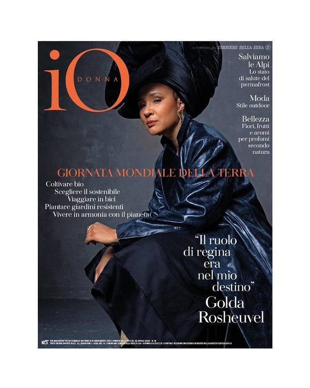  featured on the La Repubblica delle Donne cover from April 2023