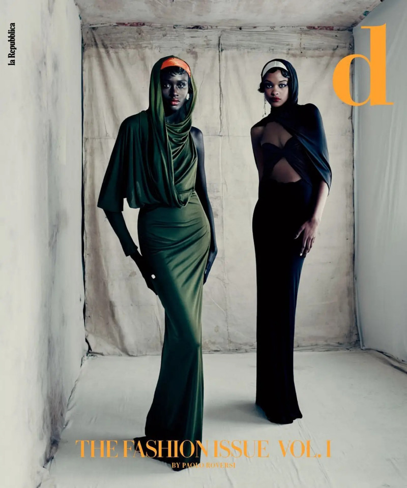 Adele Ruboneka, Nyawurh Chuol featured on the La Repubblica delle Donne cover from February 2023
