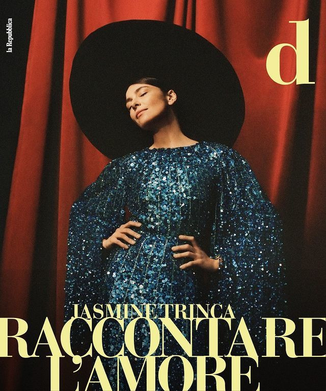  featured on the La Repubblica delle Donne cover from January 2023