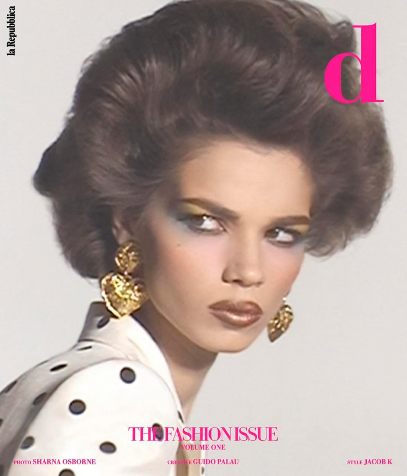 Mathilda Gvarliani featured on the La Repubblica delle Donne cover from February 2025