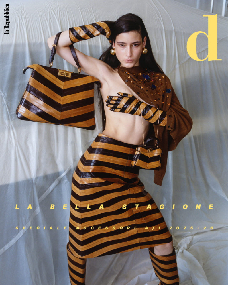 Luiza Perote featured on the La Repubblica delle Donne cover from October 2025