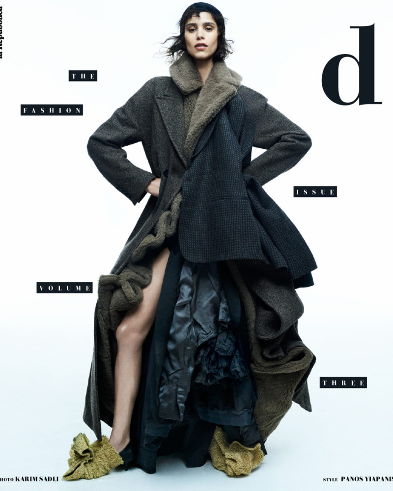 Mica Arganaraz featured on the La Repubblica delle Donne cover from September 2025