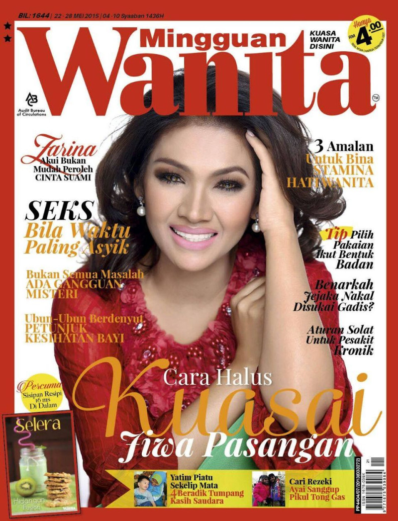 Cara Halus featured on the Mingguan Wanita cover from May 2015