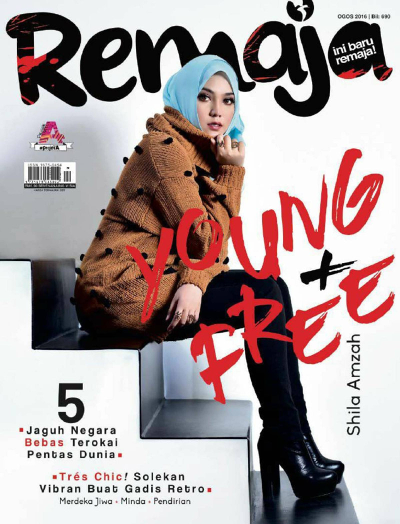  featured on the Remaja cover from August 2016