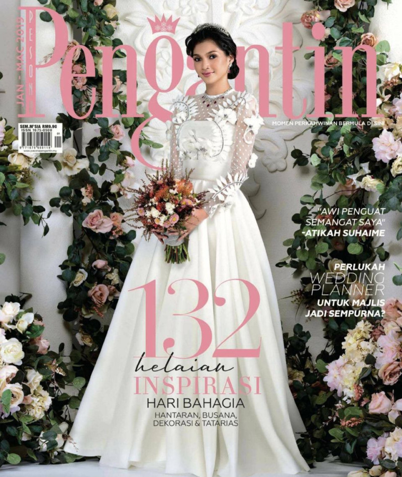  featured on the Pesona Pengantin cover from January 2019