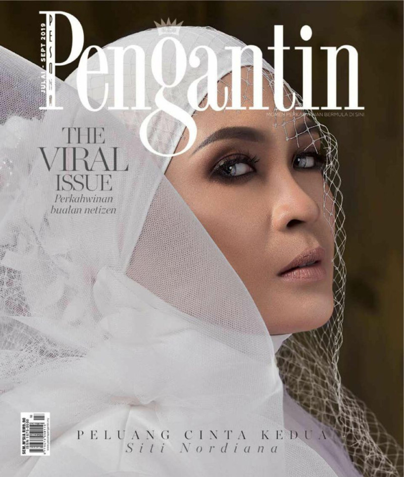  featured on the Pesona Pengantin cover from July 2019