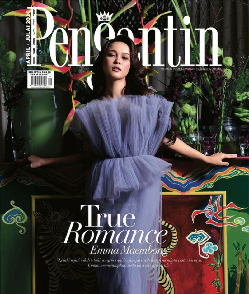  featured on the Pesona Pengantin cover from April 2020