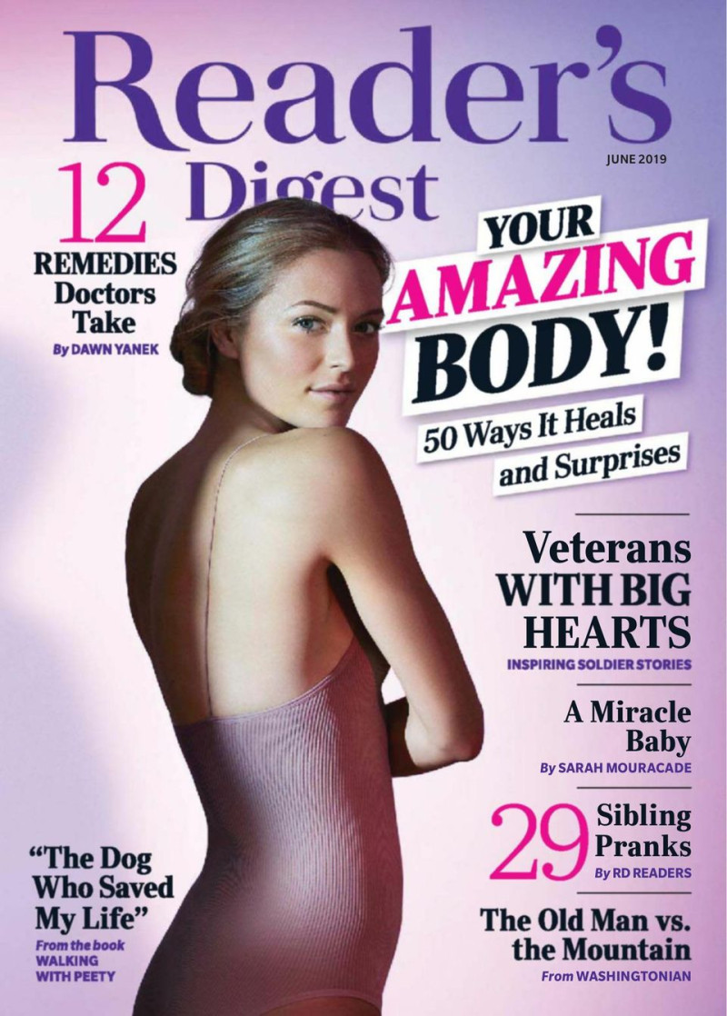  featured on the Reader\'s Digest US cover from June 2019