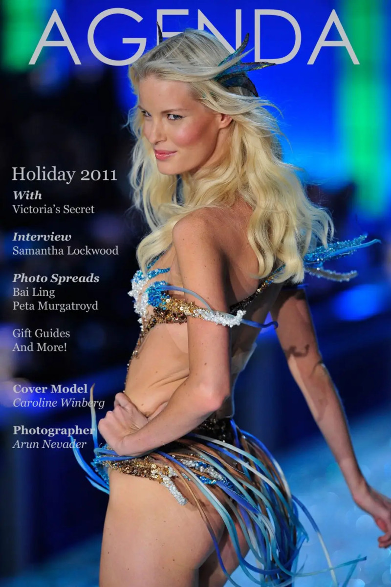 Caroline Winberg featured on the Agenda cover from December 2011