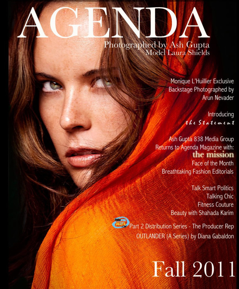 Laura Shields featured on the Agenda cover from November 2011