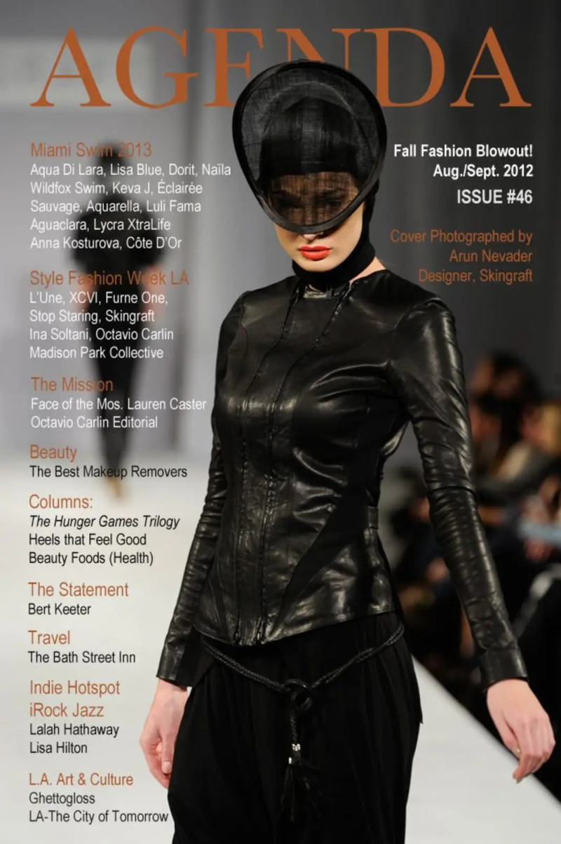  featured on the Agenda cover from August 2012