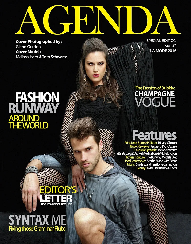 Tom Schwartz featured on the Agenda cover from December 2015