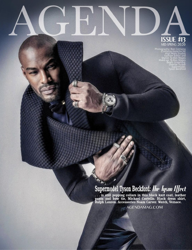 Tyson Beckford featured on the Agenda cover from May 2020