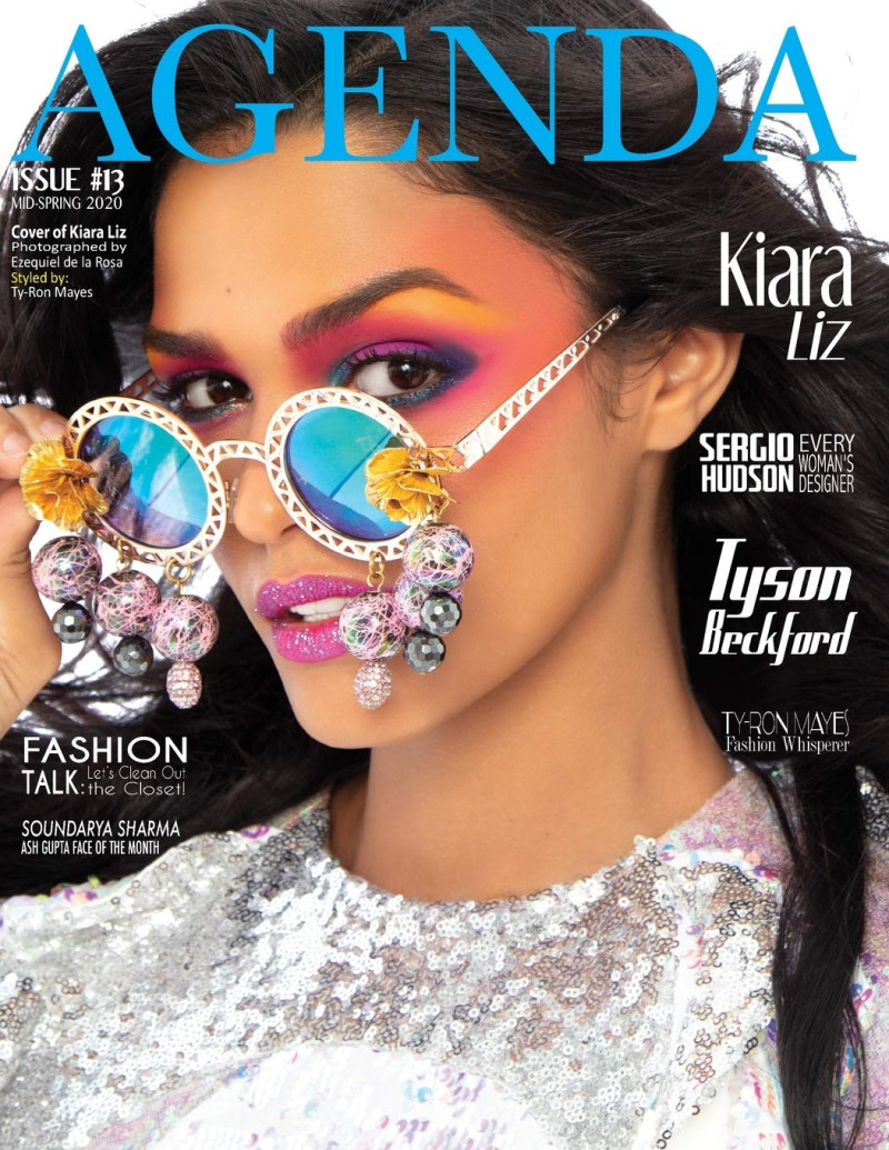 Kiara Liz featured on the Agenda cover from May 2020