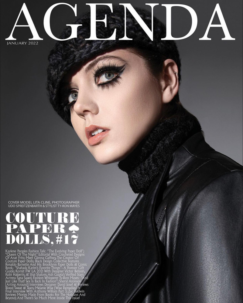 Lita Cline featured on the Agenda cover from January 2022