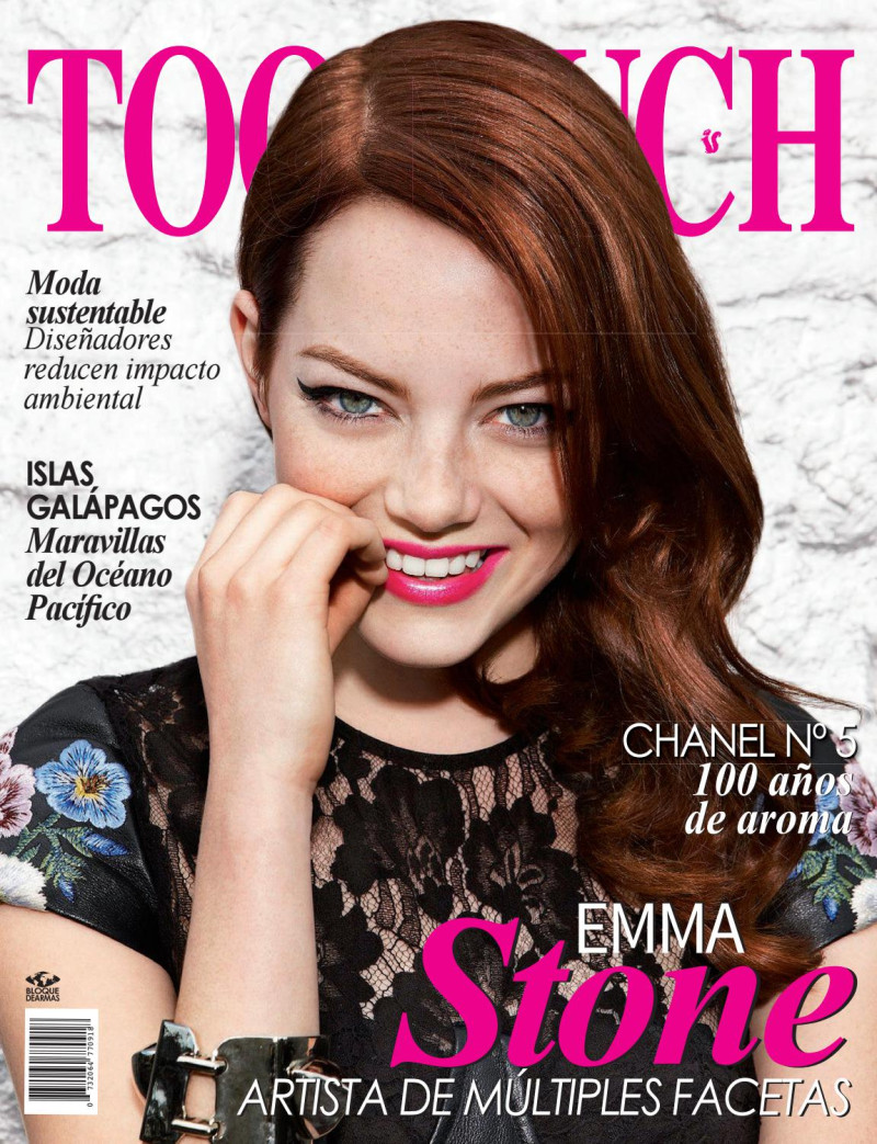 Emma Stone featured on the Too Much cover from June 2021