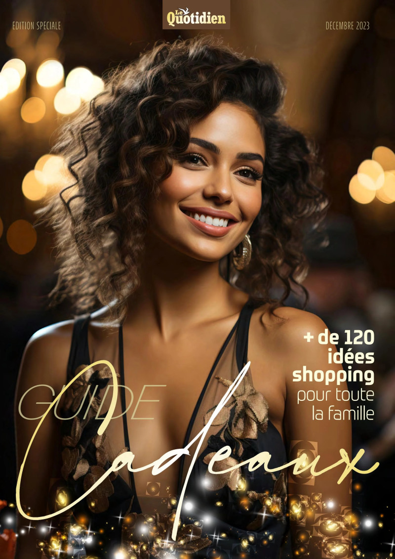  featured on the Guide Gadeaux Le Quotidien cover from December 2023