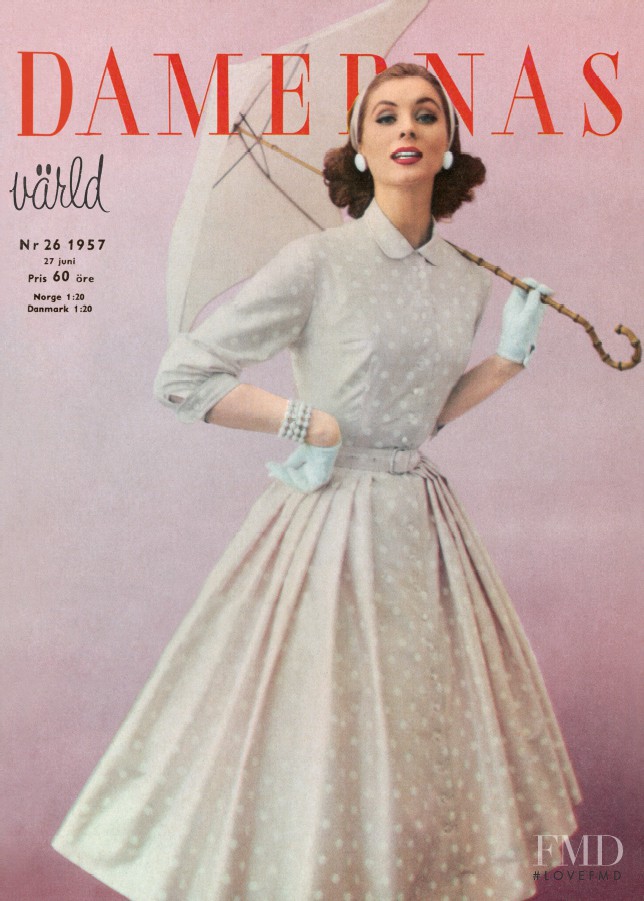  featured on the Damernas Värld cover from June 1957
