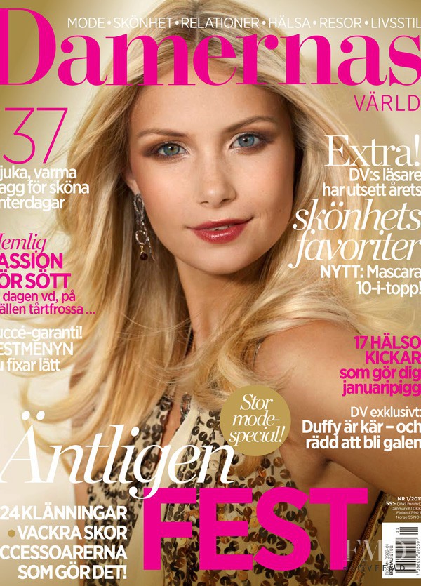  featured on the Damernas Värld cover from January 2011