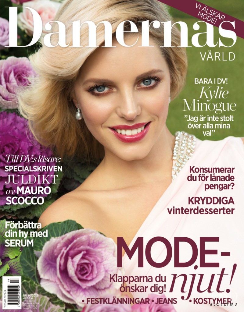 Louise featured on the Damernas Värld cover from November 2012
