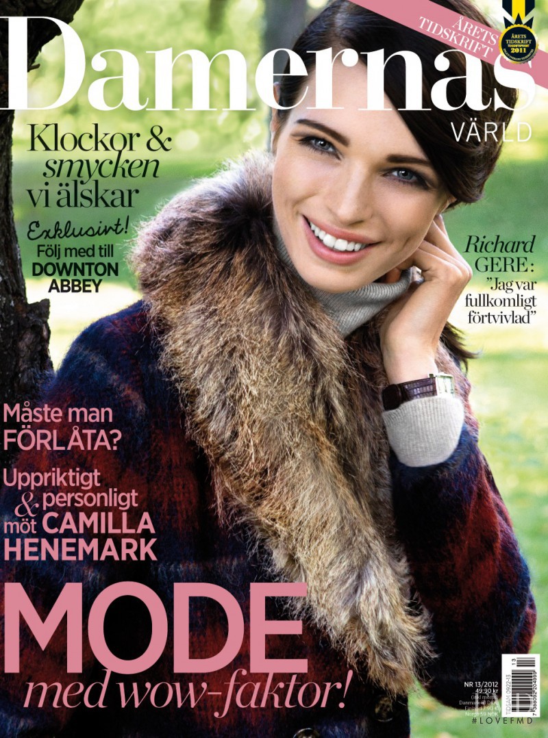  featured on the Damernas Värld cover from October 2012