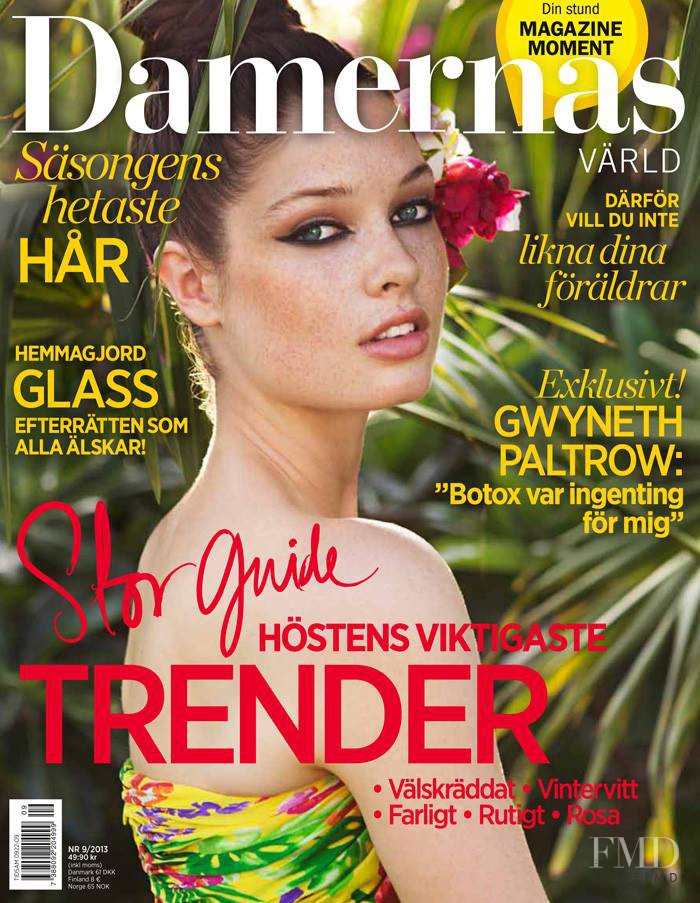  featured on the Damernas Värld cover from August 2013