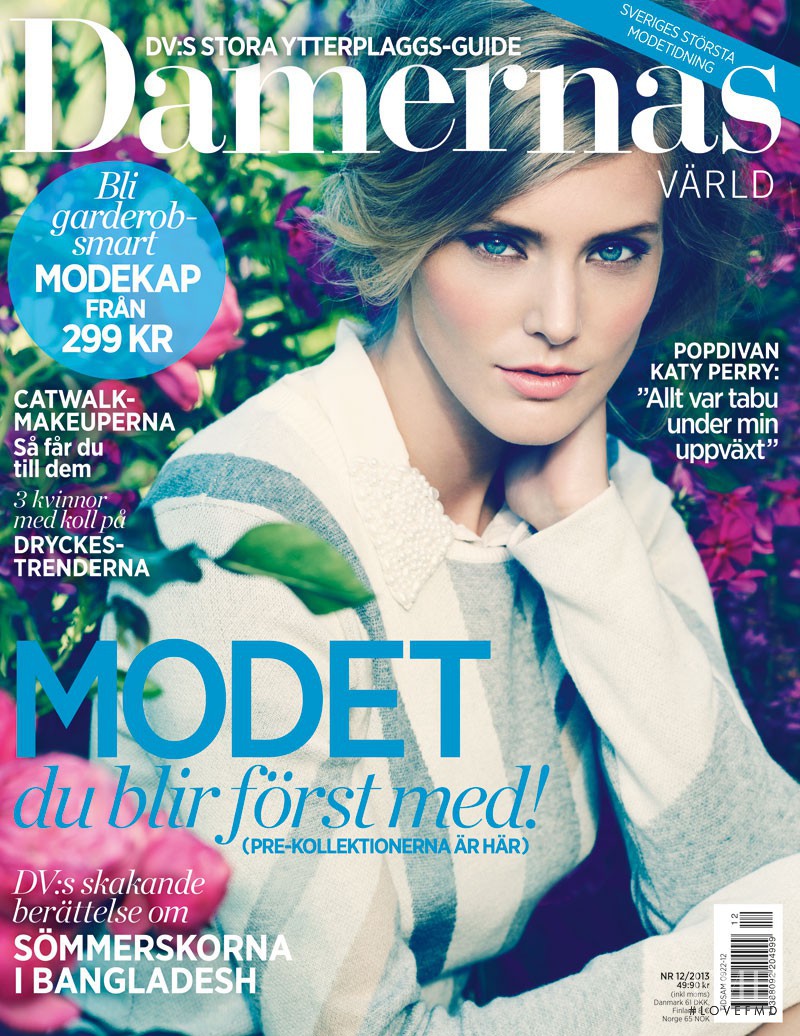  featured on the Damernas Värld cover from November 2013