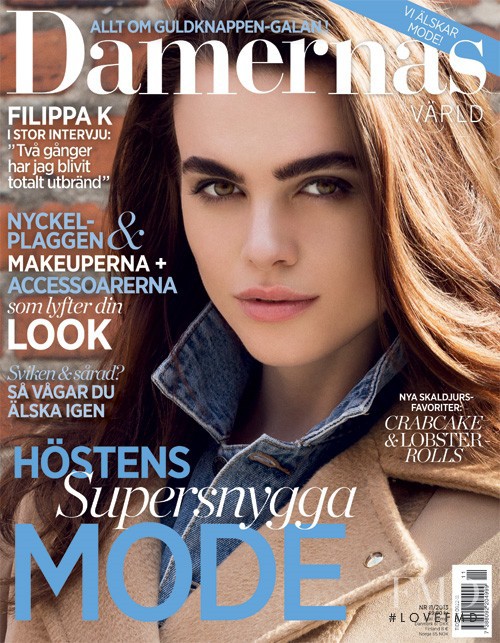  featured on the Damernas Värld cover from October 2013