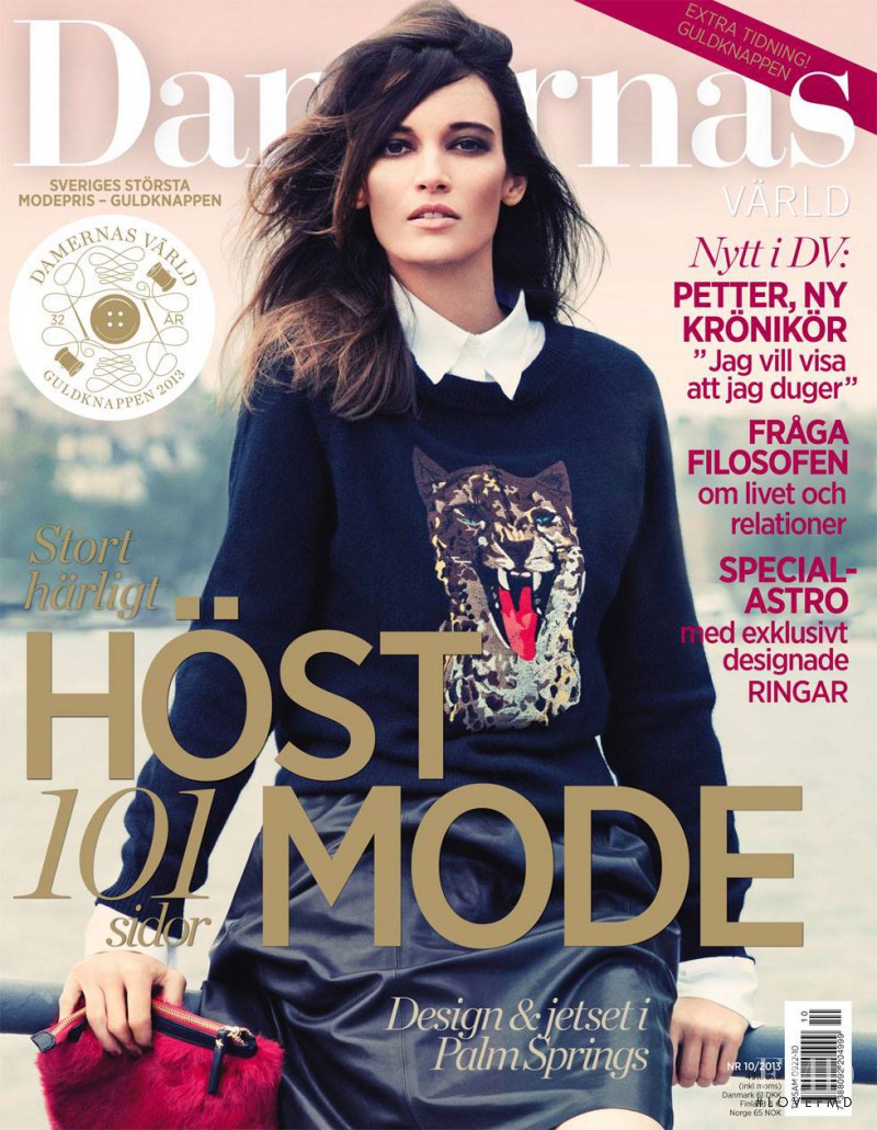  featured on the Damernas Värld cover from September 2013