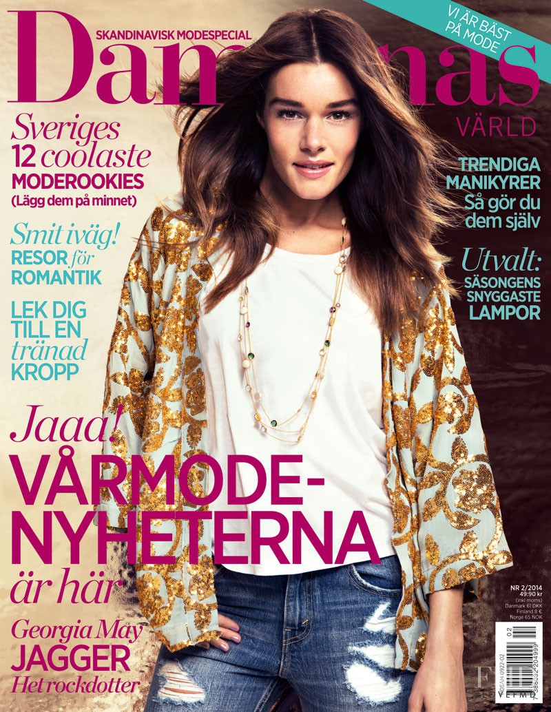  featured on the Damernas Värld cover from February 2014