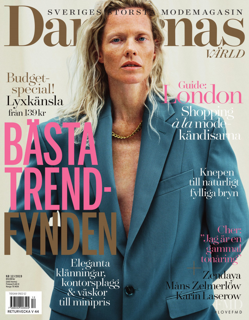  featured on the Damernas Värld cover from October 2019