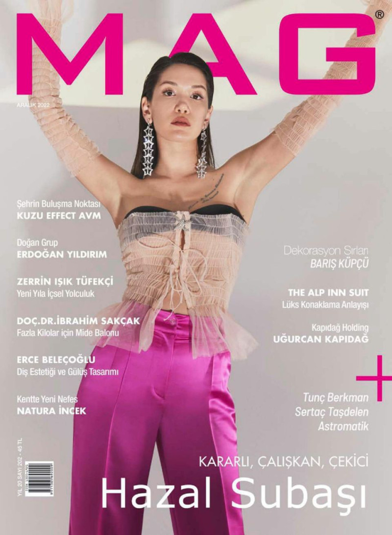  featured on the MAG cover from December 2022