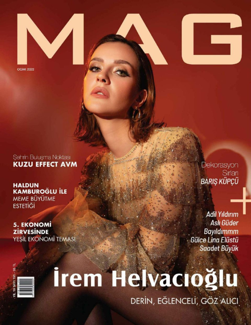 Item Helvacioglu featured on the MAG cover from January 2022