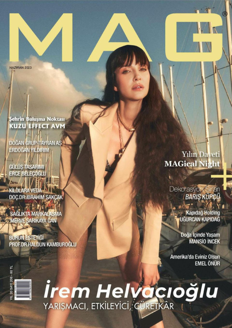 Irem Helvacioglu featured on the MAG cover from June 2023