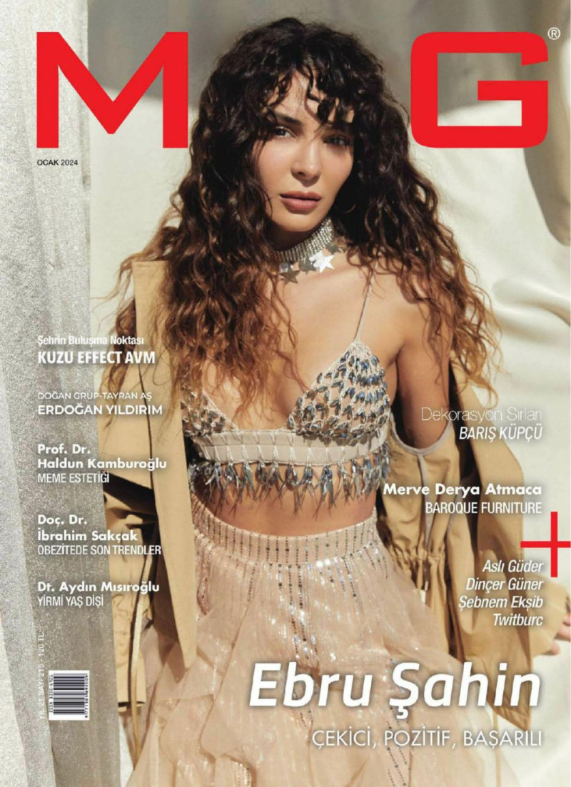 Ebru Sahin featured on the MAG cover from January 2024