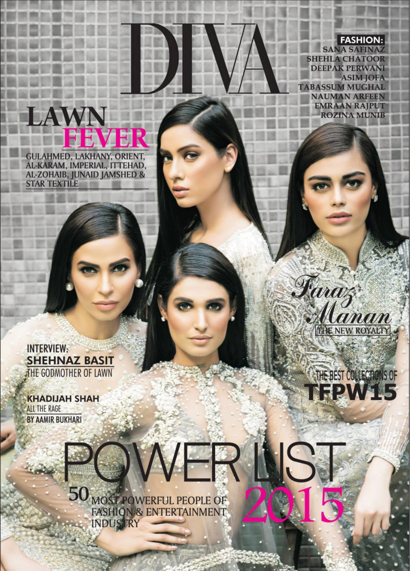  featured on the Diva Pakistan cover from June 2015