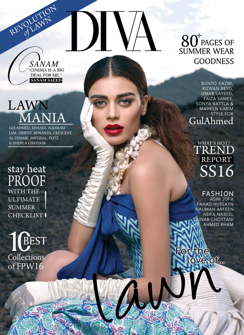  featured on the Diva Pakistan cover from June 2016