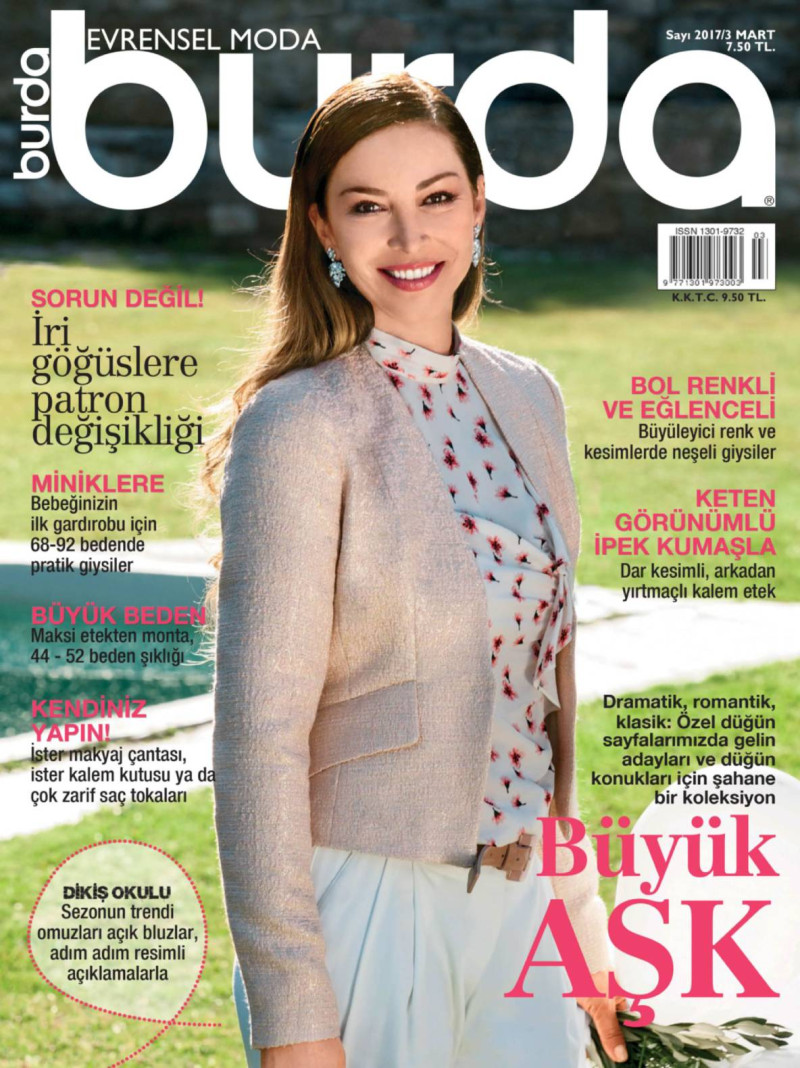  featured on the Burda Turkey cover from March 2017