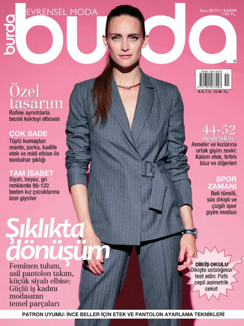  featured on the Burda Turkey cover from November 2017