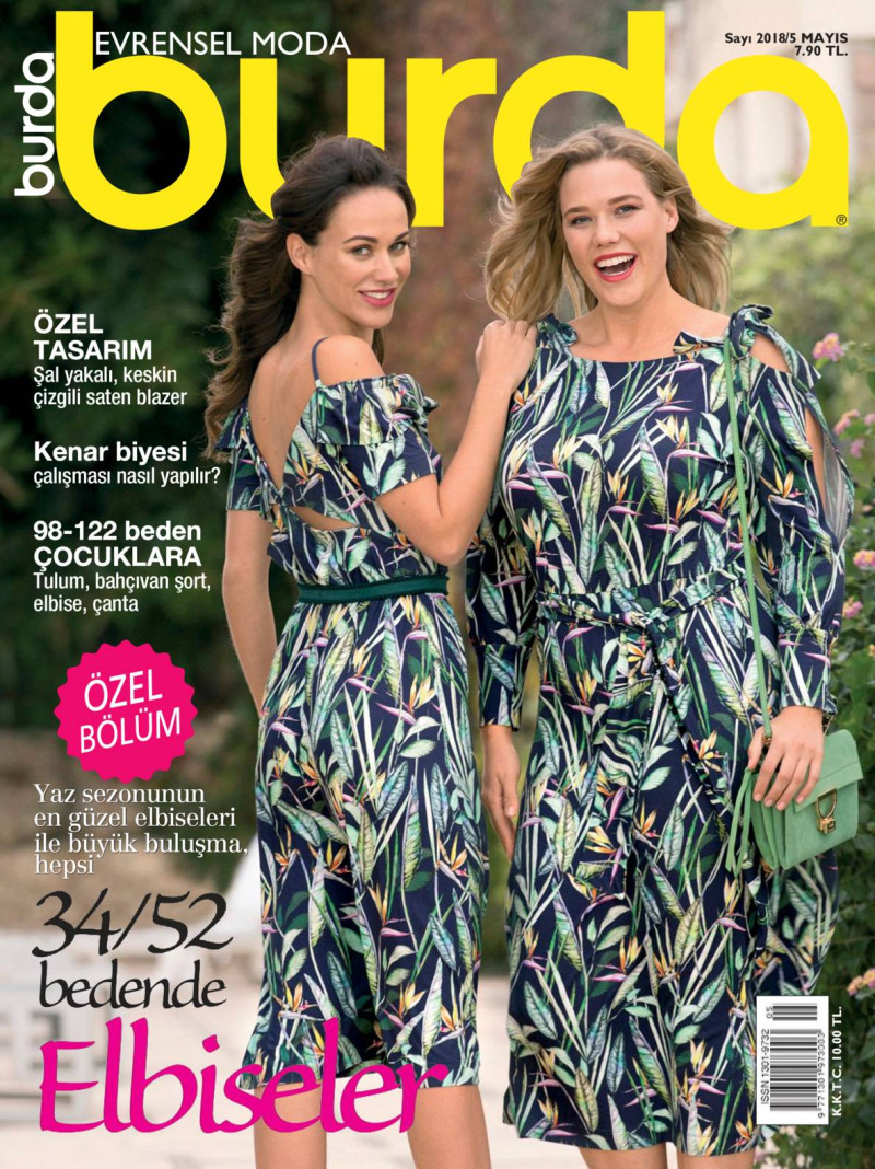  featured on the Burda Turkey cover from May 2018