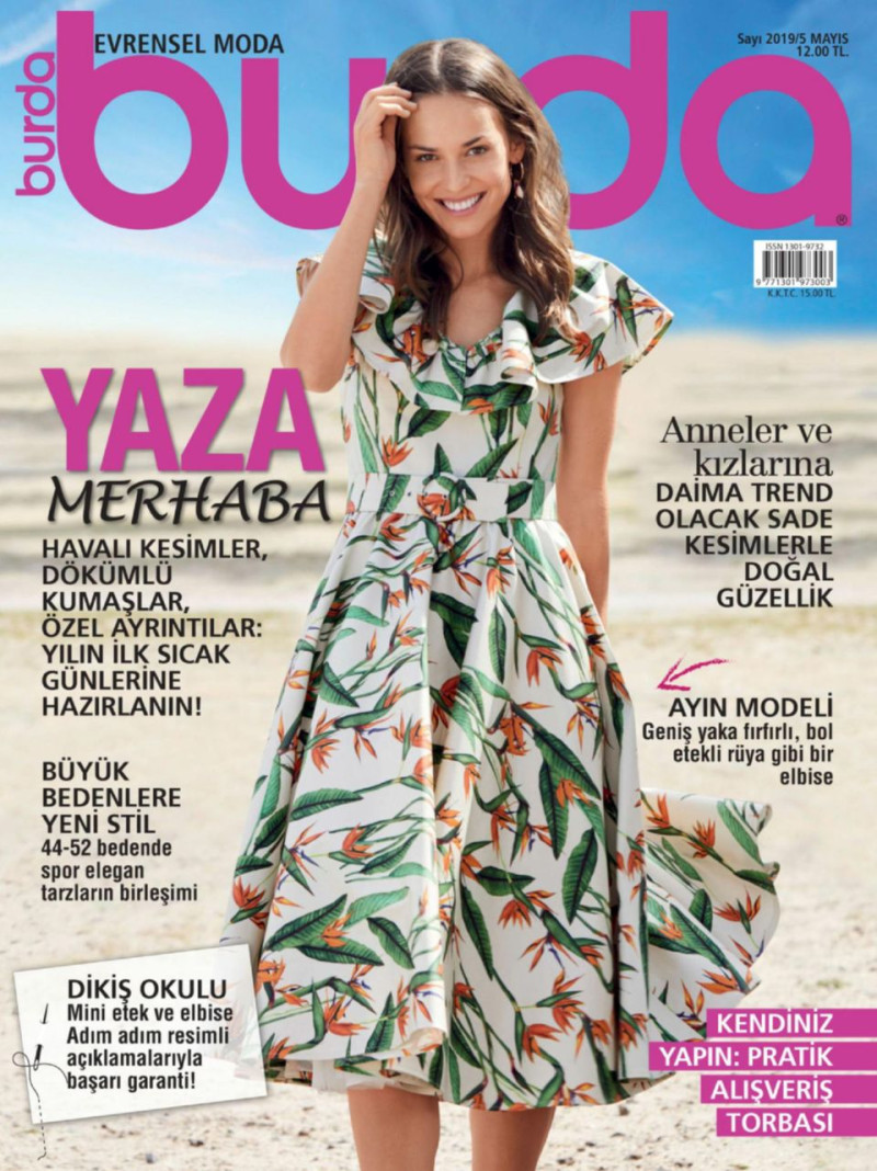  featured on the Burda Turkey cover from May 2019