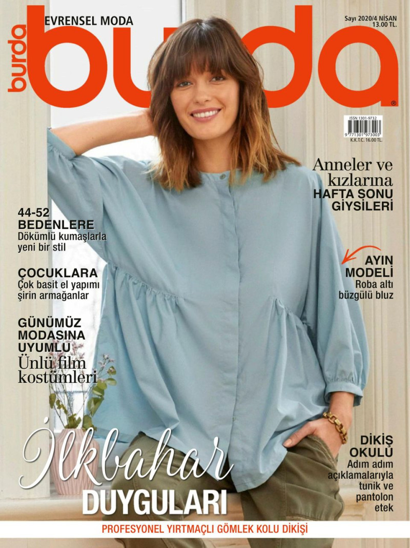  featured on the Burda Turkey cover from April 2020