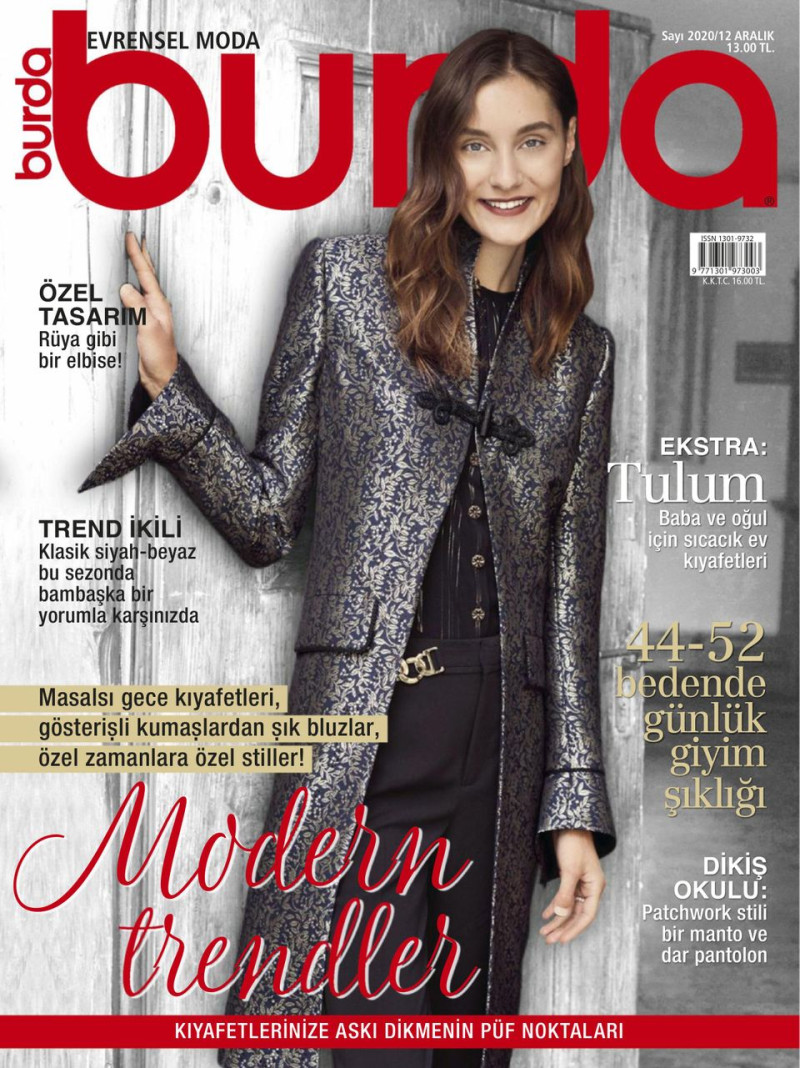  featured on the Burda Turkey cover from December 2020